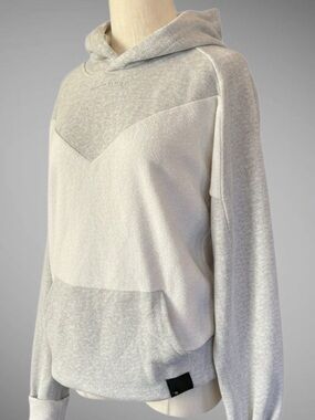 Twenty Montreal Men’s Hoodie Large Gray Colorblock Performance Hoodie NWT